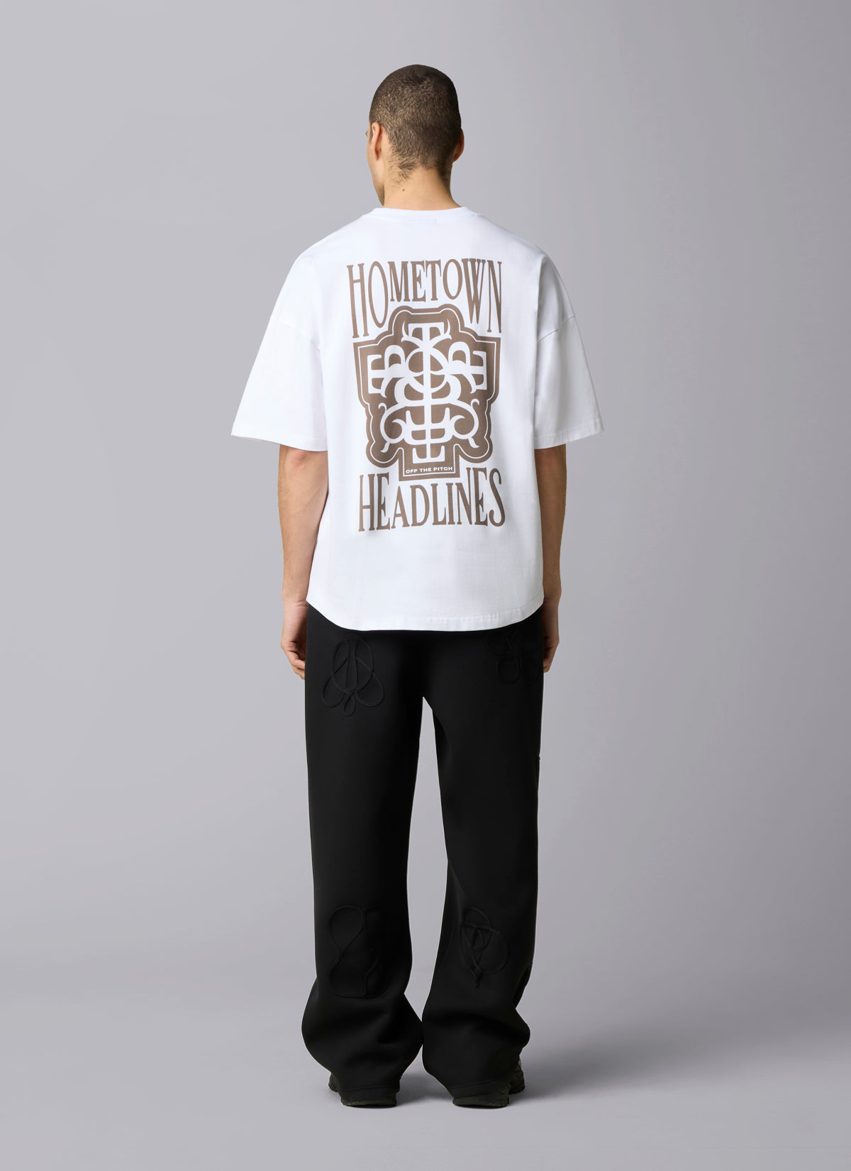 Record Oversized Tee | White