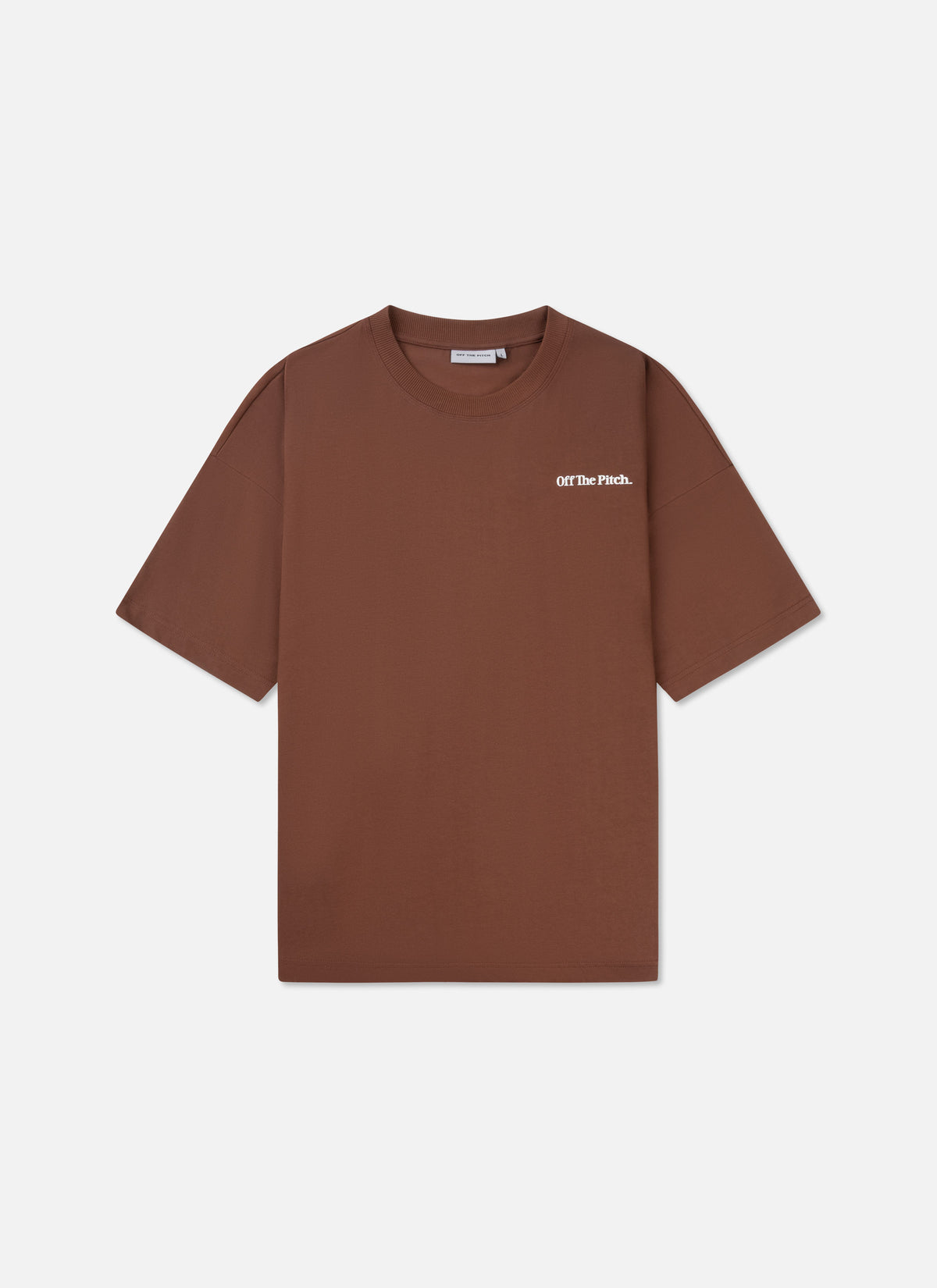 Record Oversized Tee | Rusty Clay