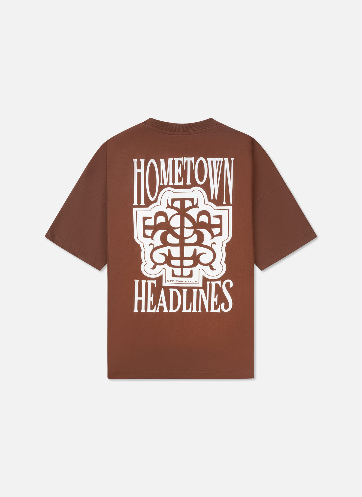 Record Oversized Tee | Rusty Clay