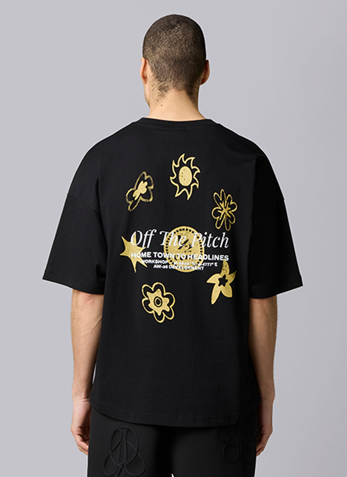 Sensi Oversized Tee | Black