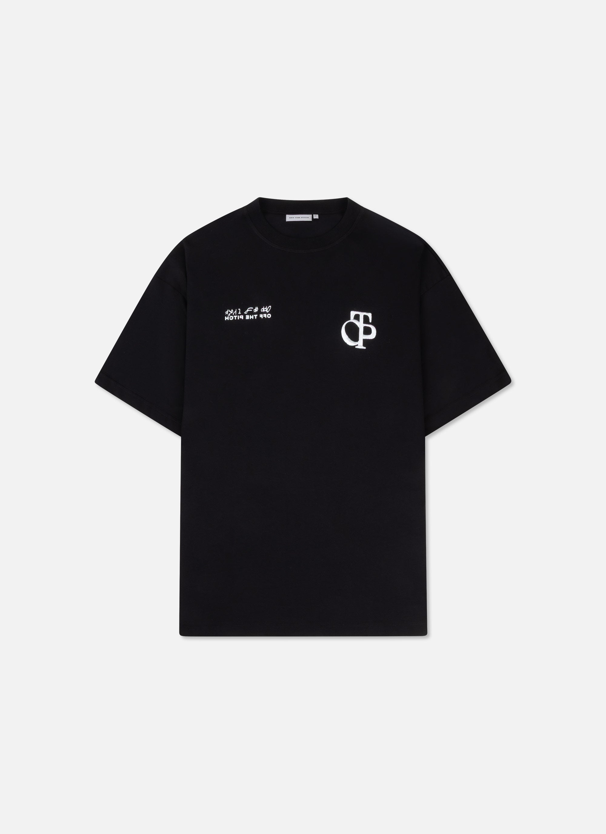 Tied Roots Loose Fit Tee | Black