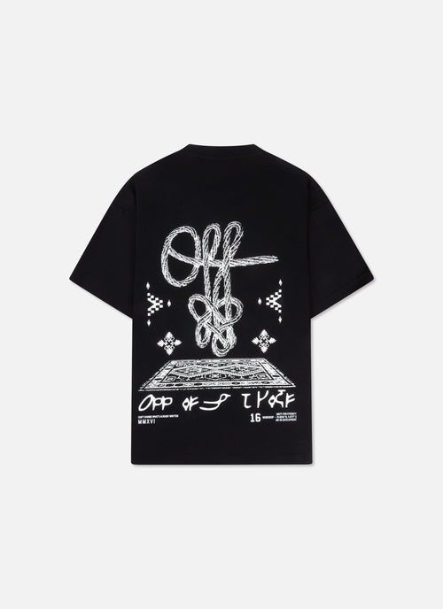 Tied Roots Loose Fit Tee | Black