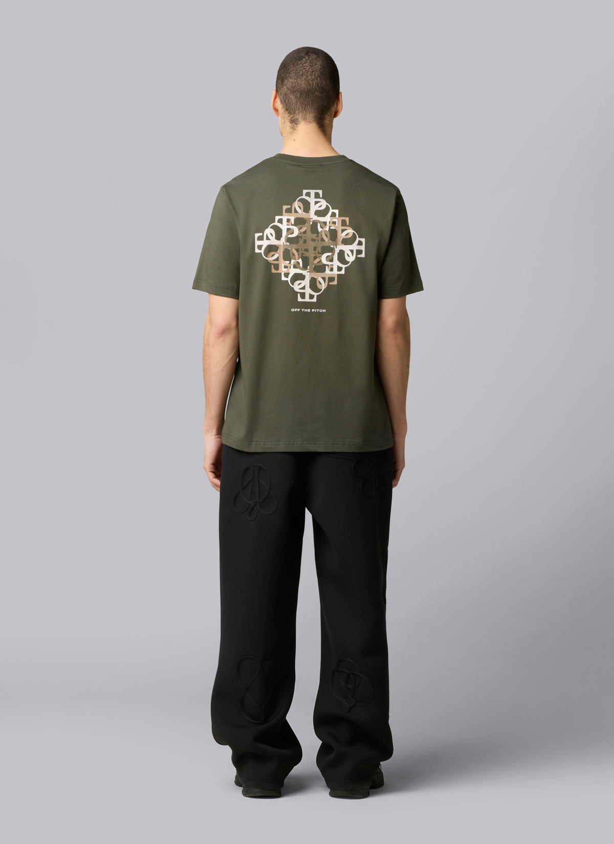 Pendant Regular Tee | Dark Olive