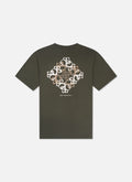 Pendant Regular Tee | Dark Olive