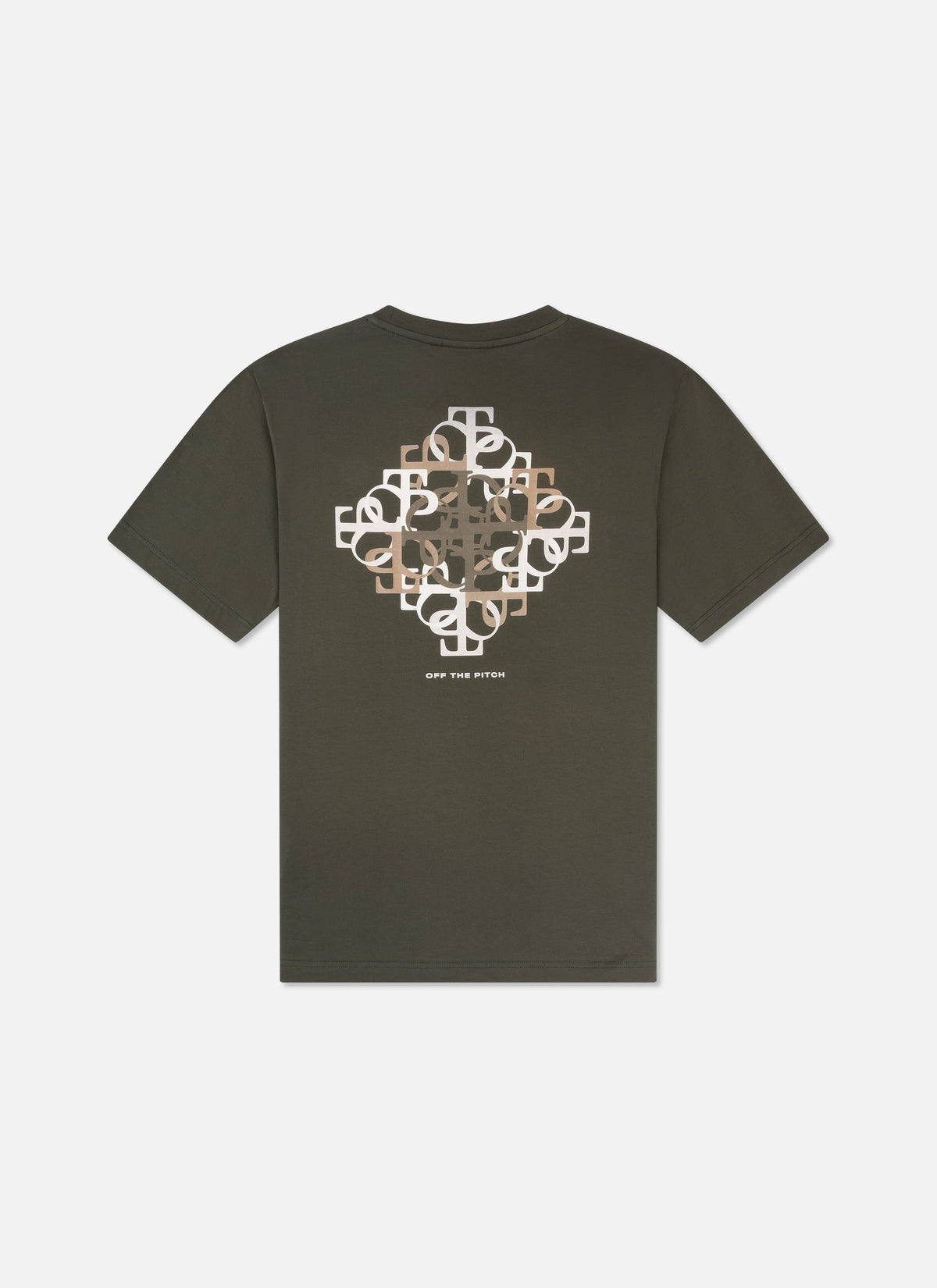 Pendant Regular Tee | Dark Olive