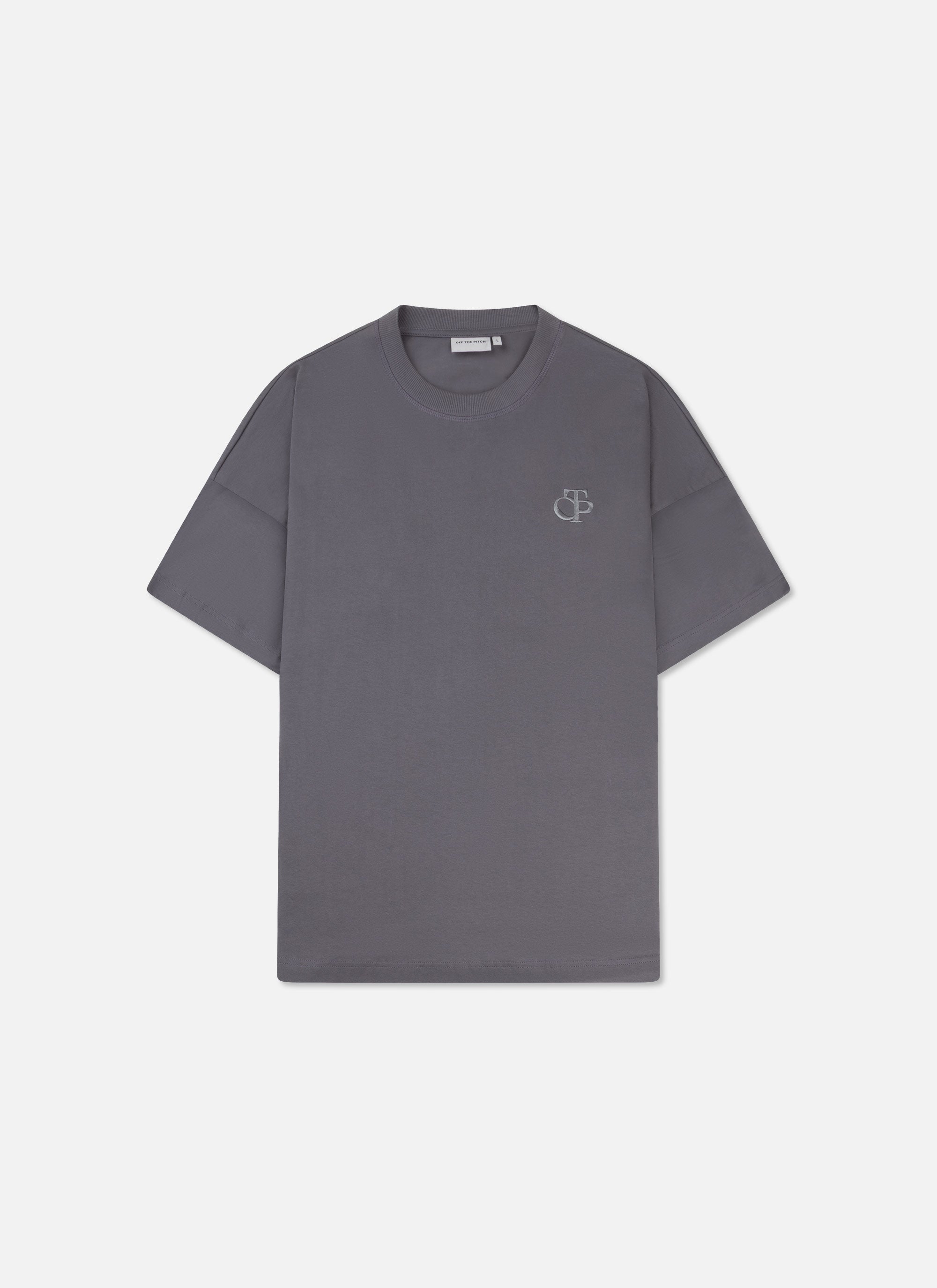Regal Oversized Tee | Grey