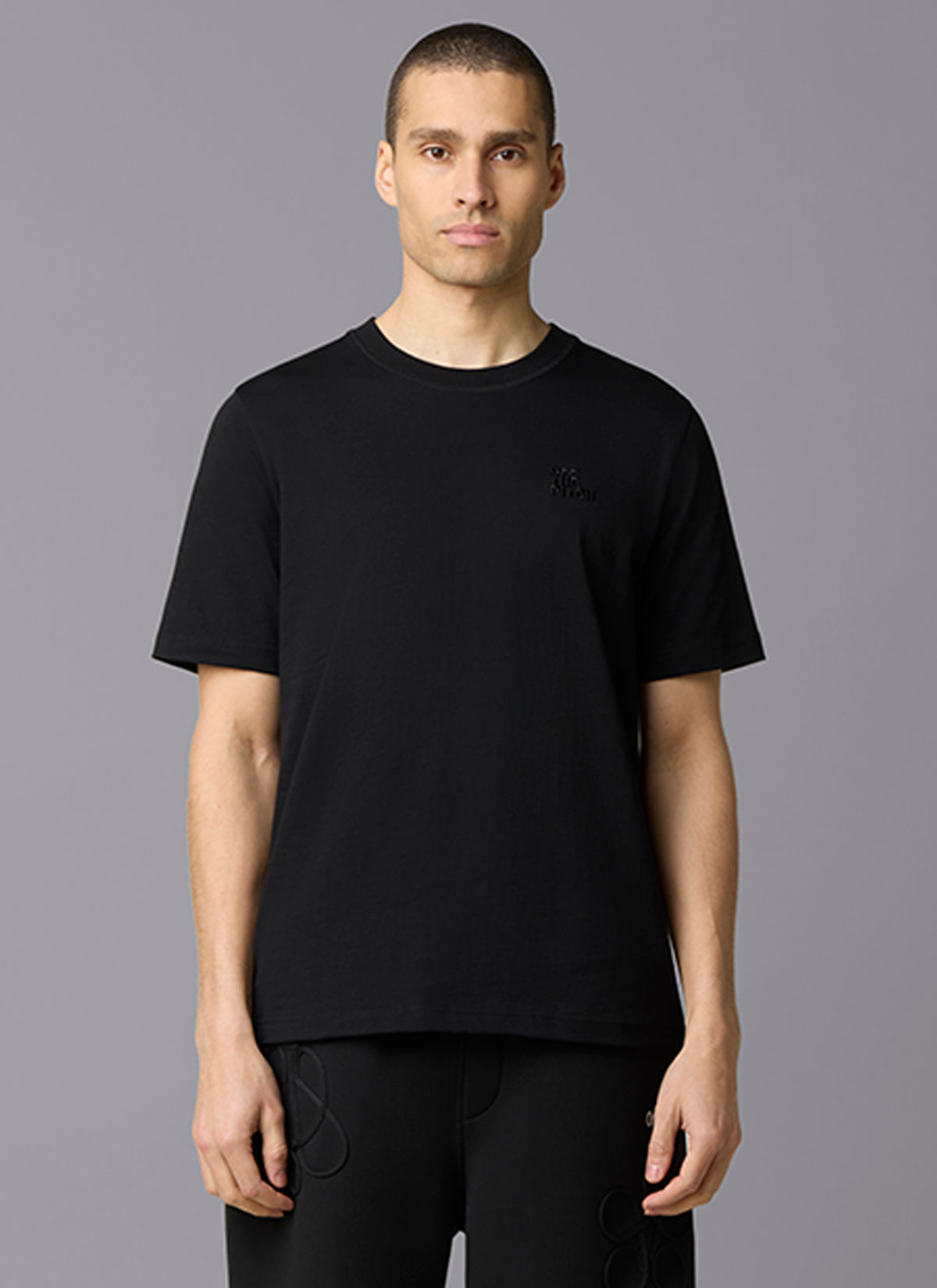 Rope Flow Regular Tee | Black