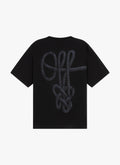 Rope Flow Regular Tee | Black