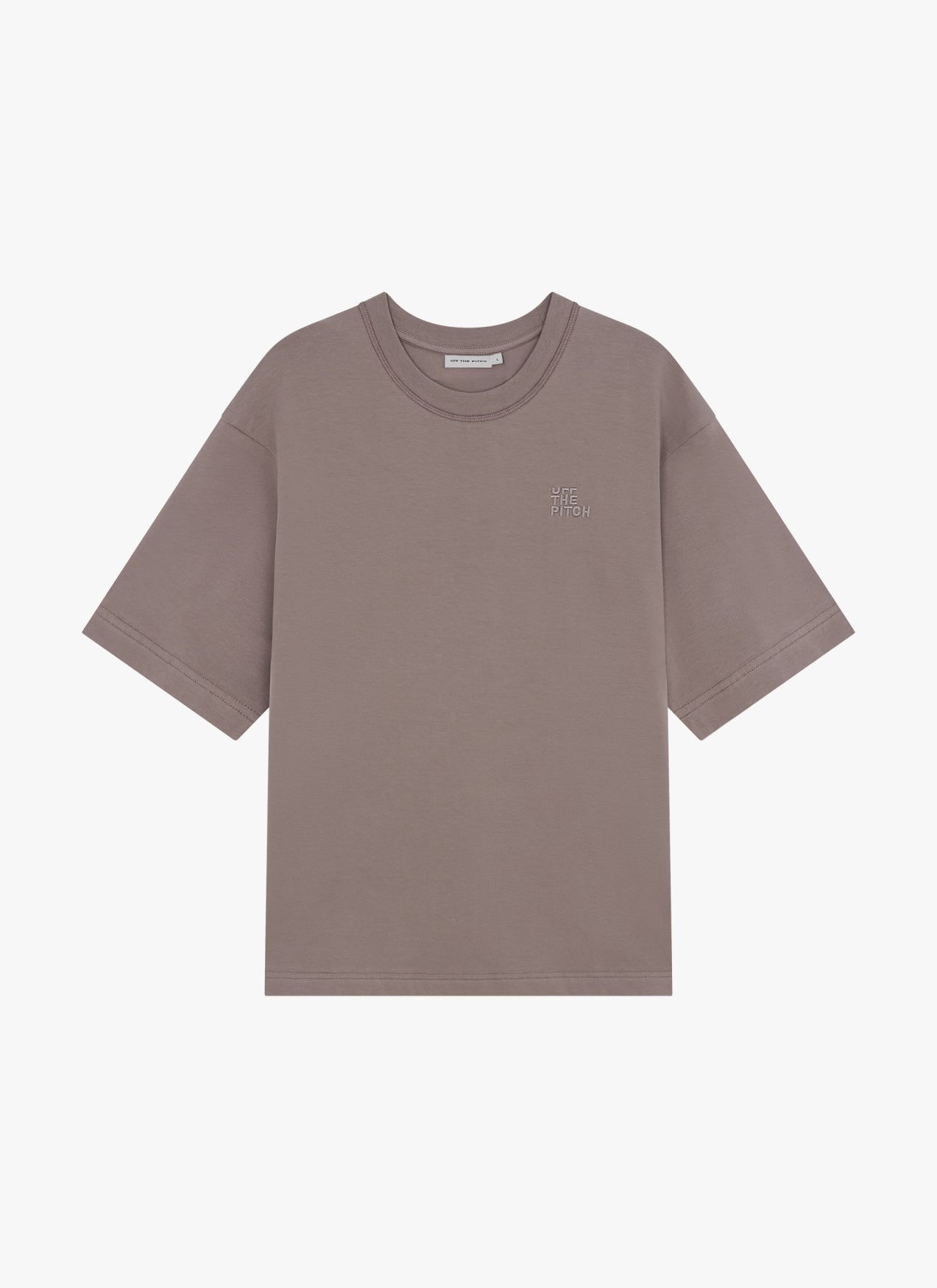 Rope Flow Regular Tee | Dark Taupe