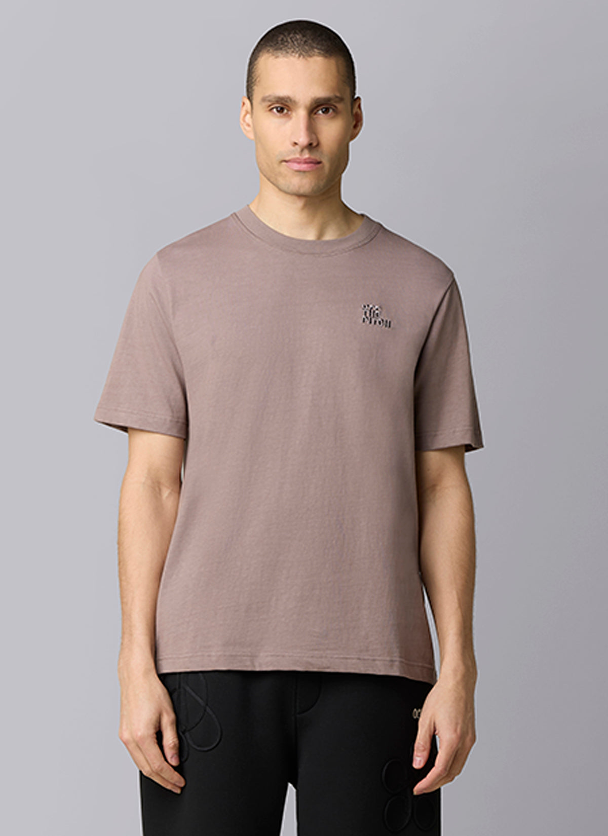 Rope Flow Regular Tee | Dark Taupe