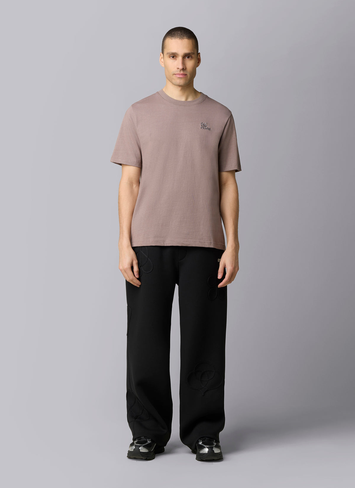 Rope Flow Regular Tee | Dark Taupe