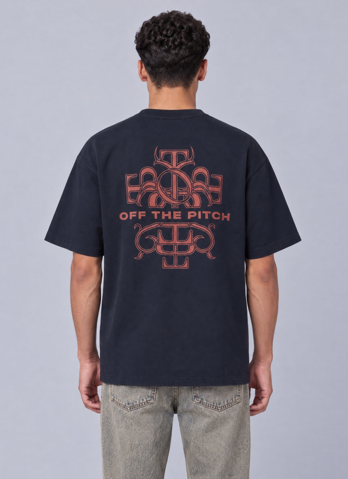 Sigil Loose Fit Tee | Navy
