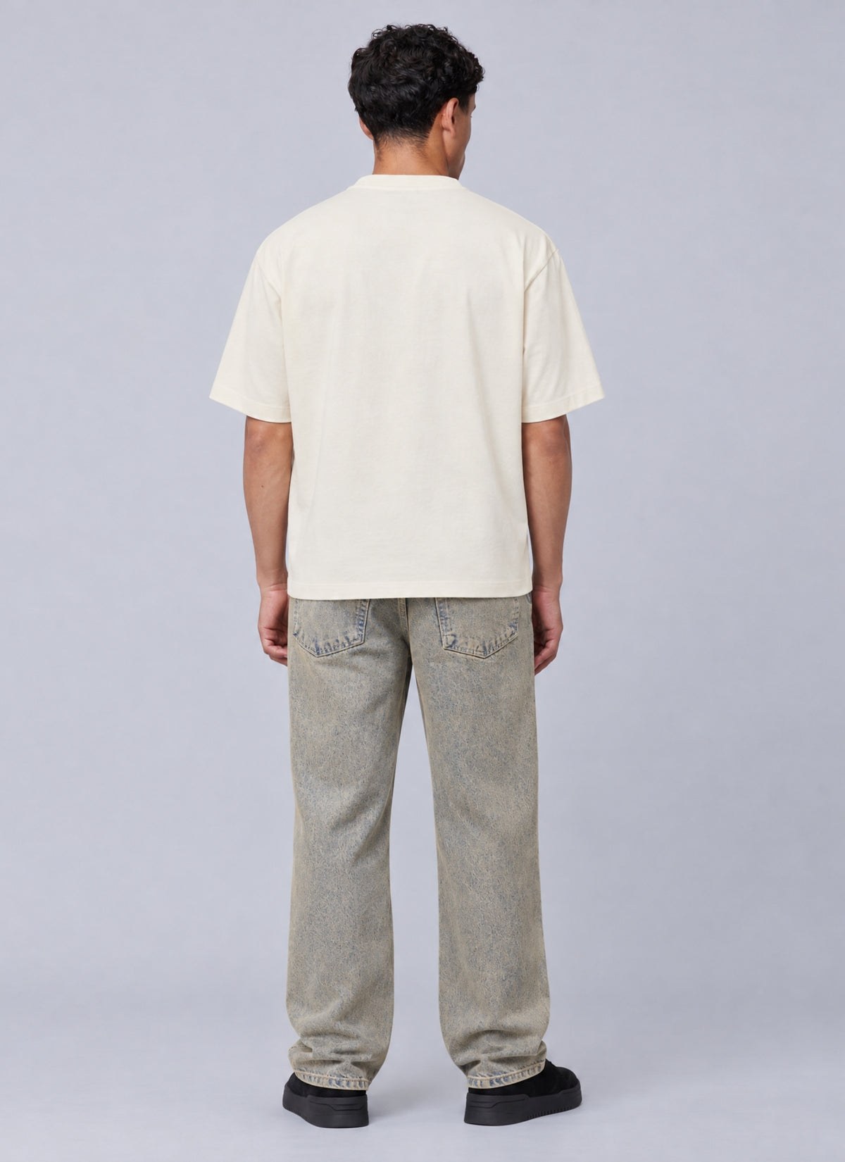 Vas Box Fit Tee | Off White