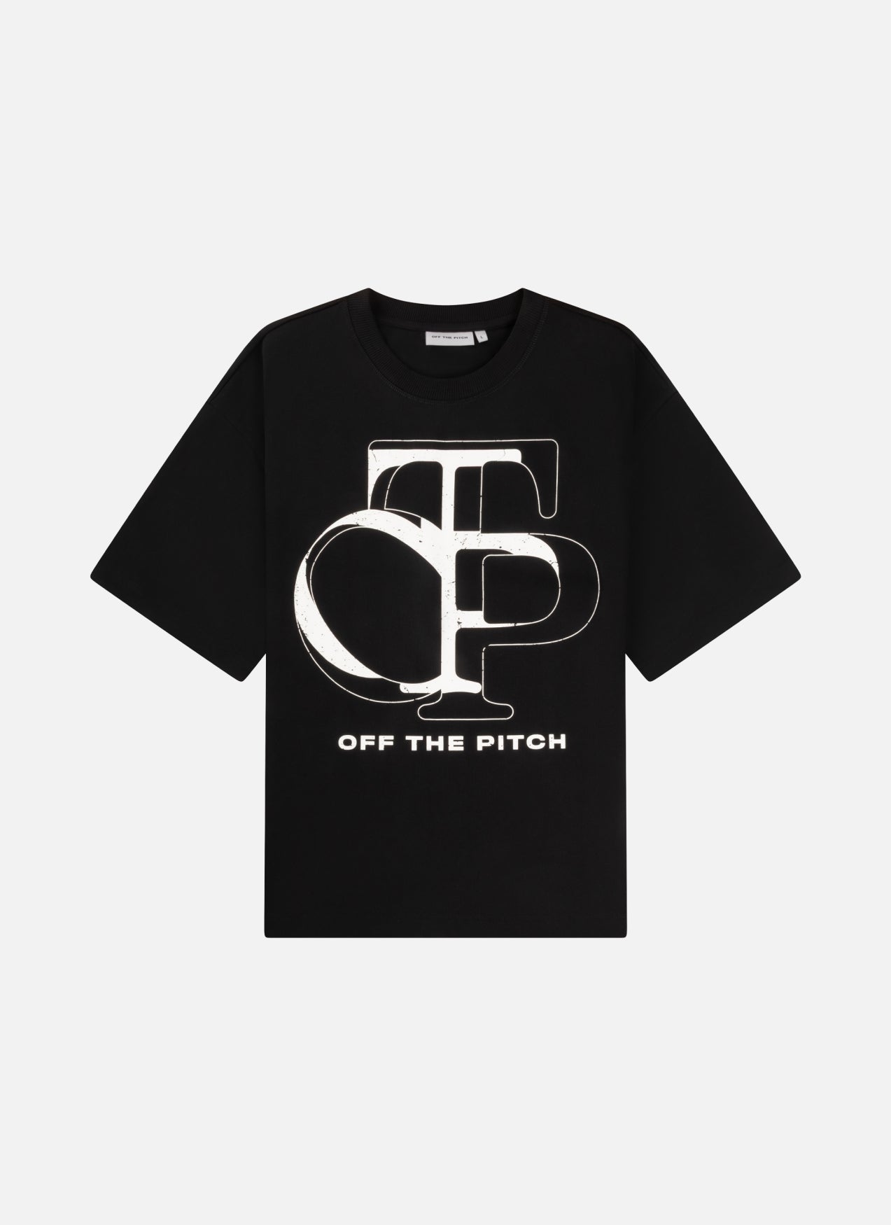 Vas Box Fit Tee | Washed Black