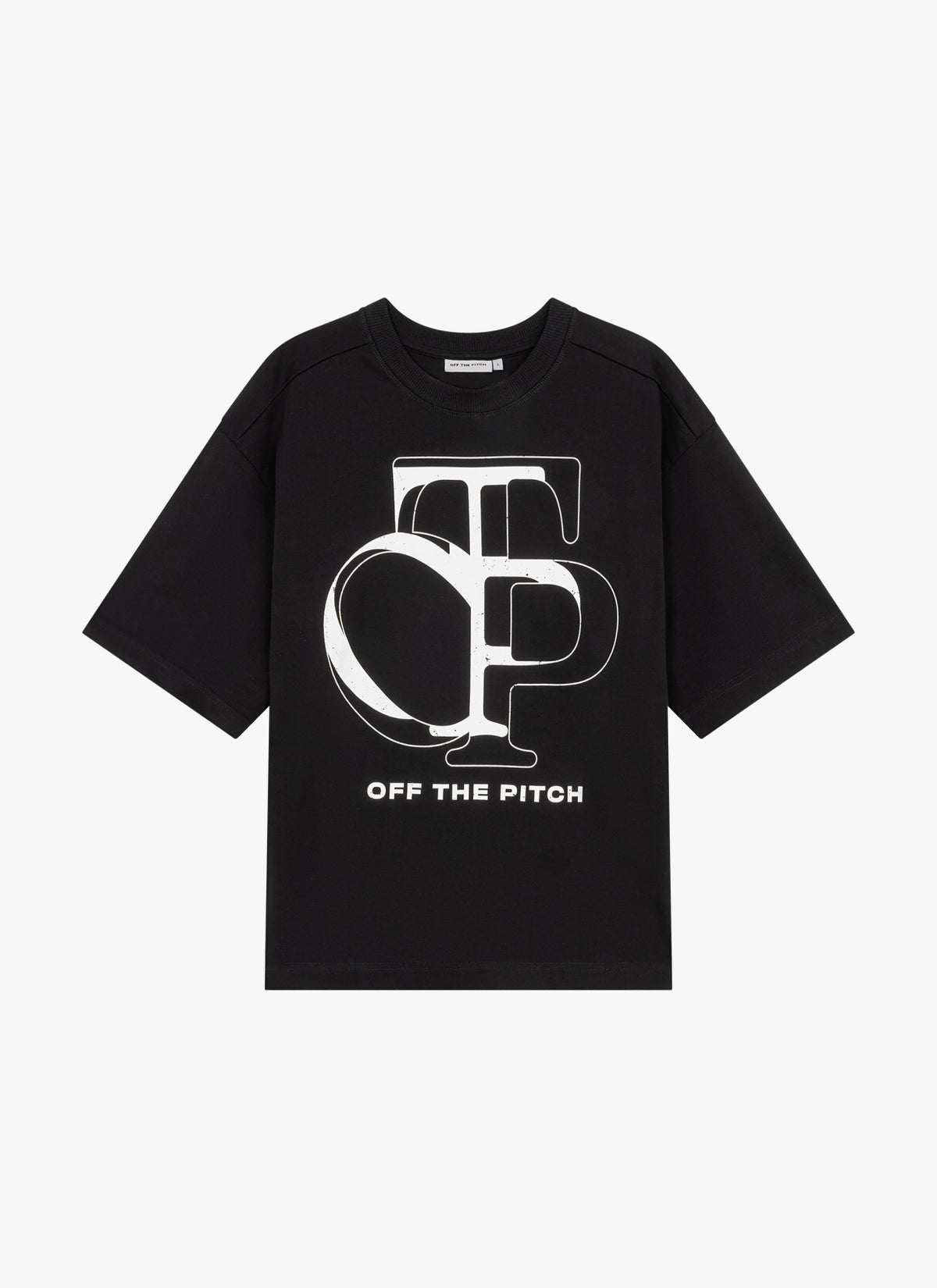Vas Box Fit Tee | Washed Black