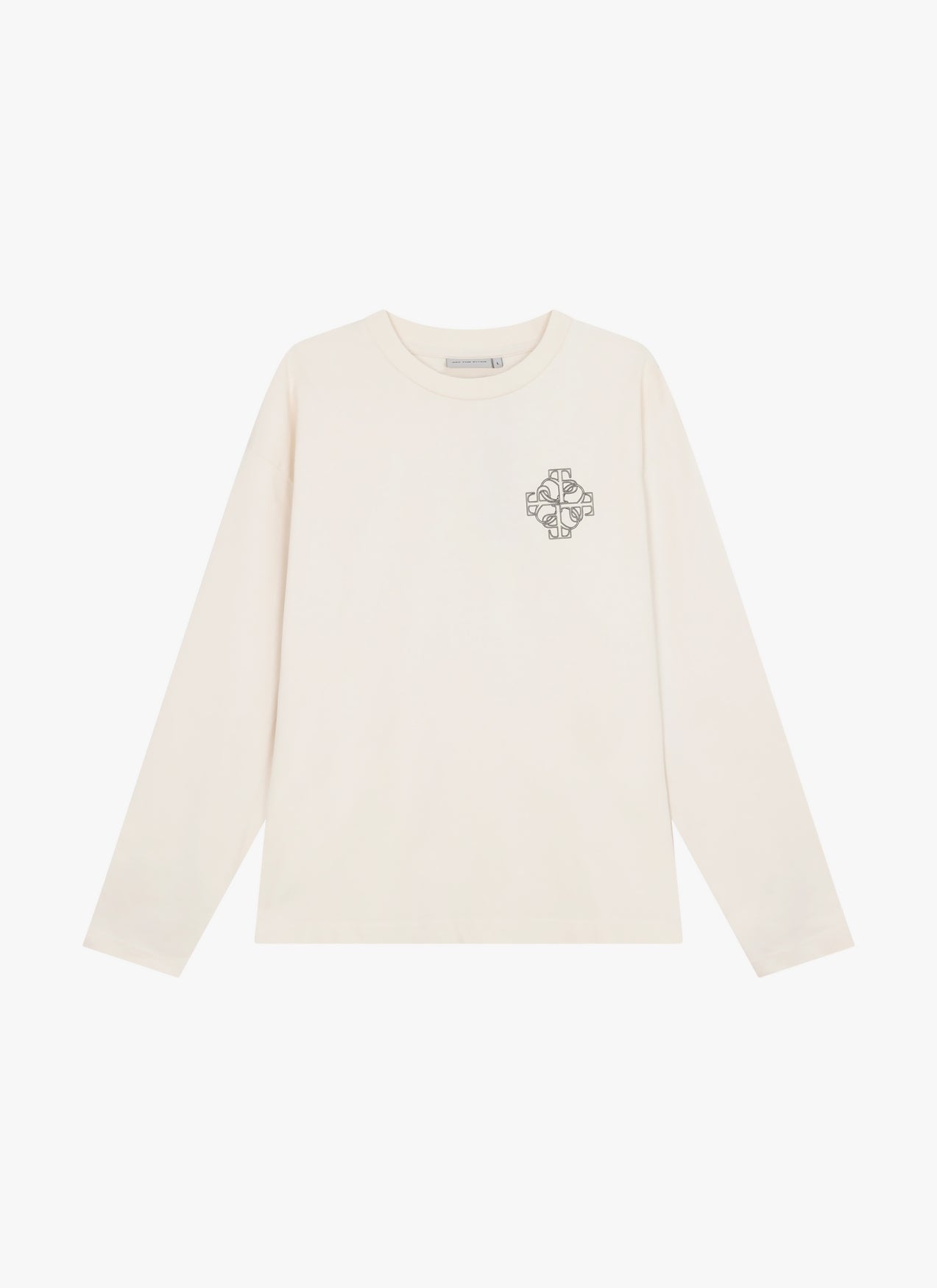 Locket Long Sleeved Tee | Off White