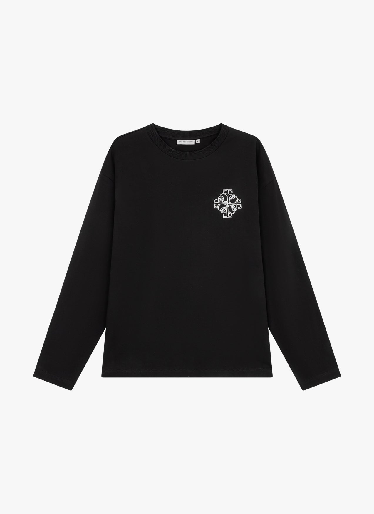 Locket Long Sleeved Tee | Black