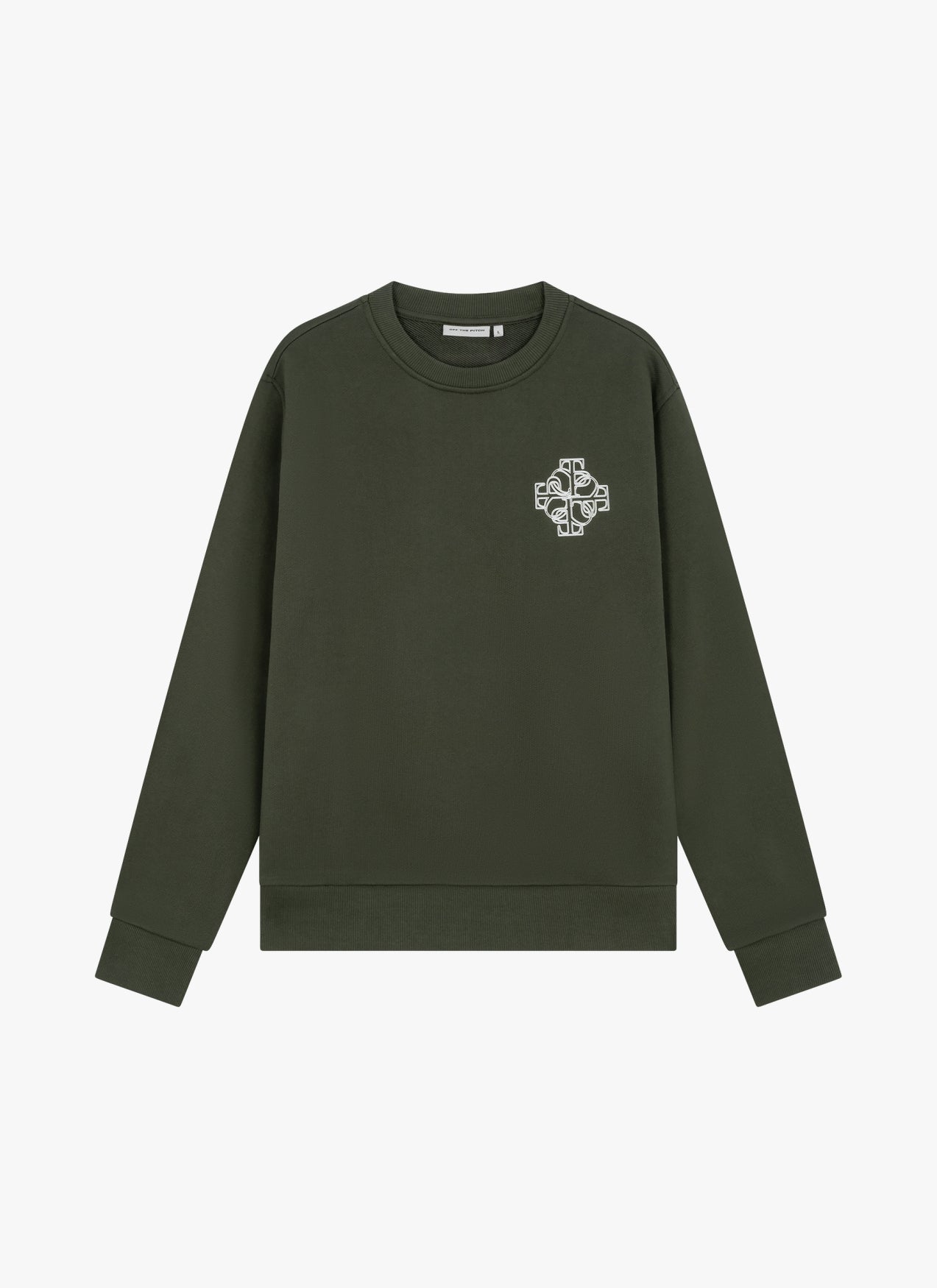 Locket Crewneck | Dark Olive