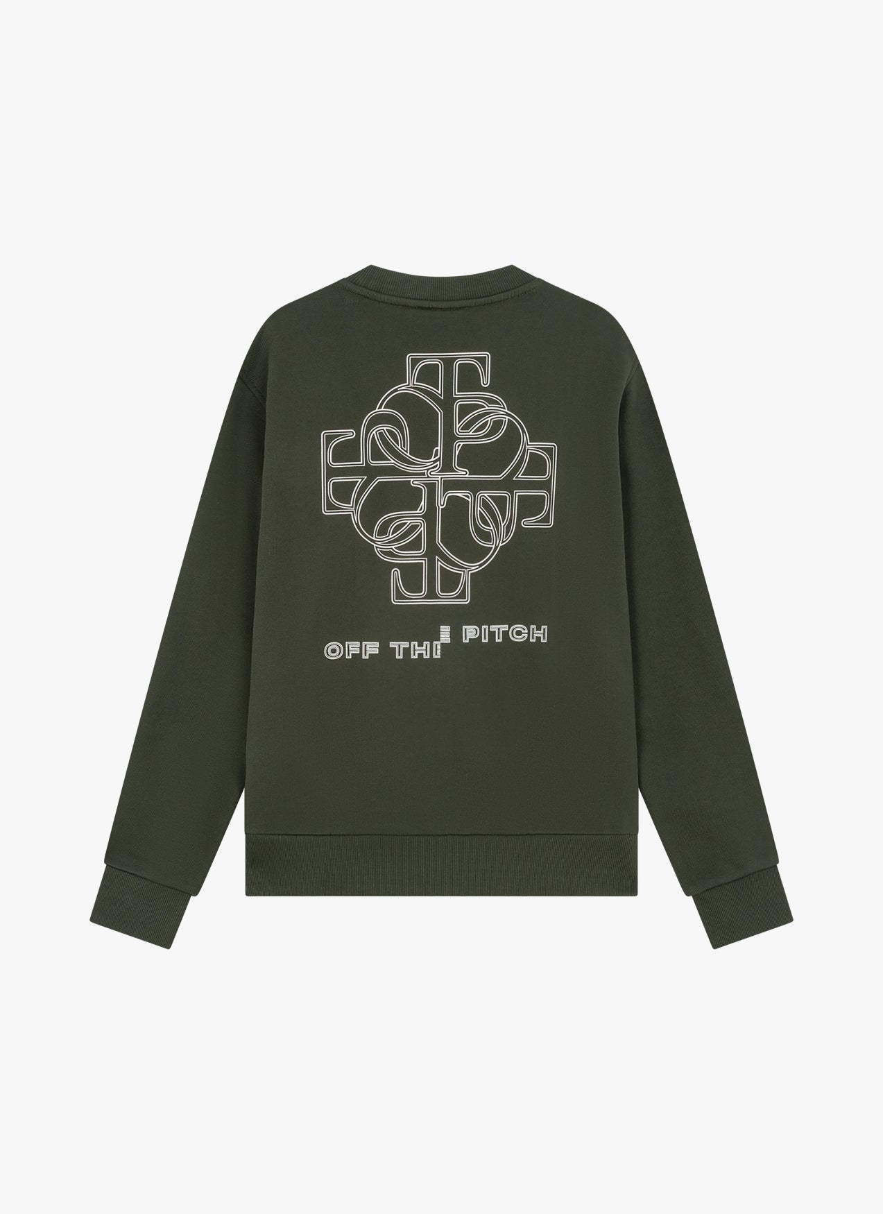 Locket Crewneck | Dark Olive