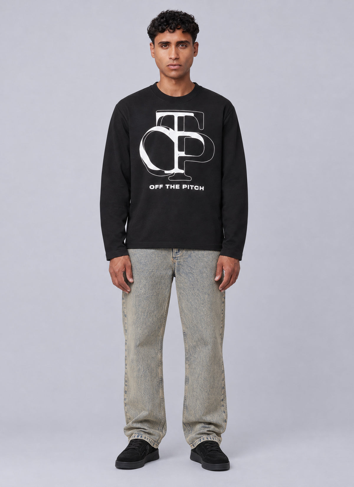 Vas Long Sleeved Tee | Black