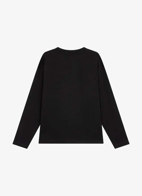 Vas Long Sleeved Tee | Black