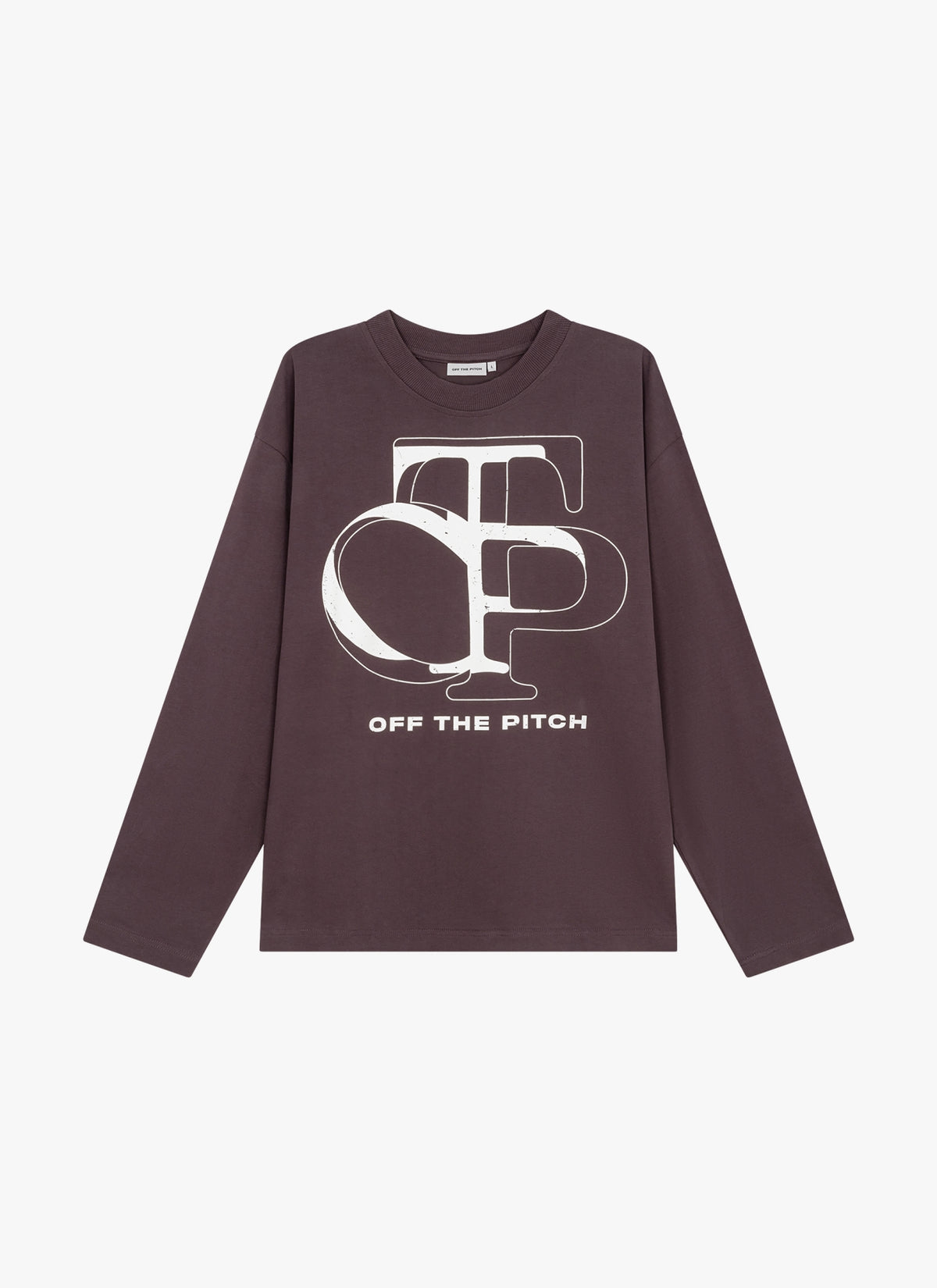 Vas Long Sleeved Tee | Dark Eggplant