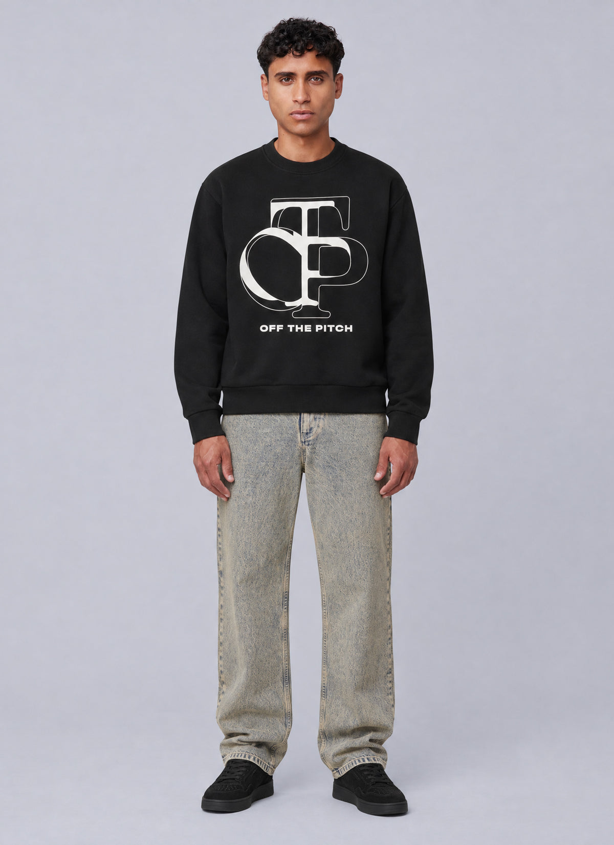 Vas Crewneck | Black