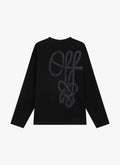 Rope Flow Long Sleeved Tee | Black