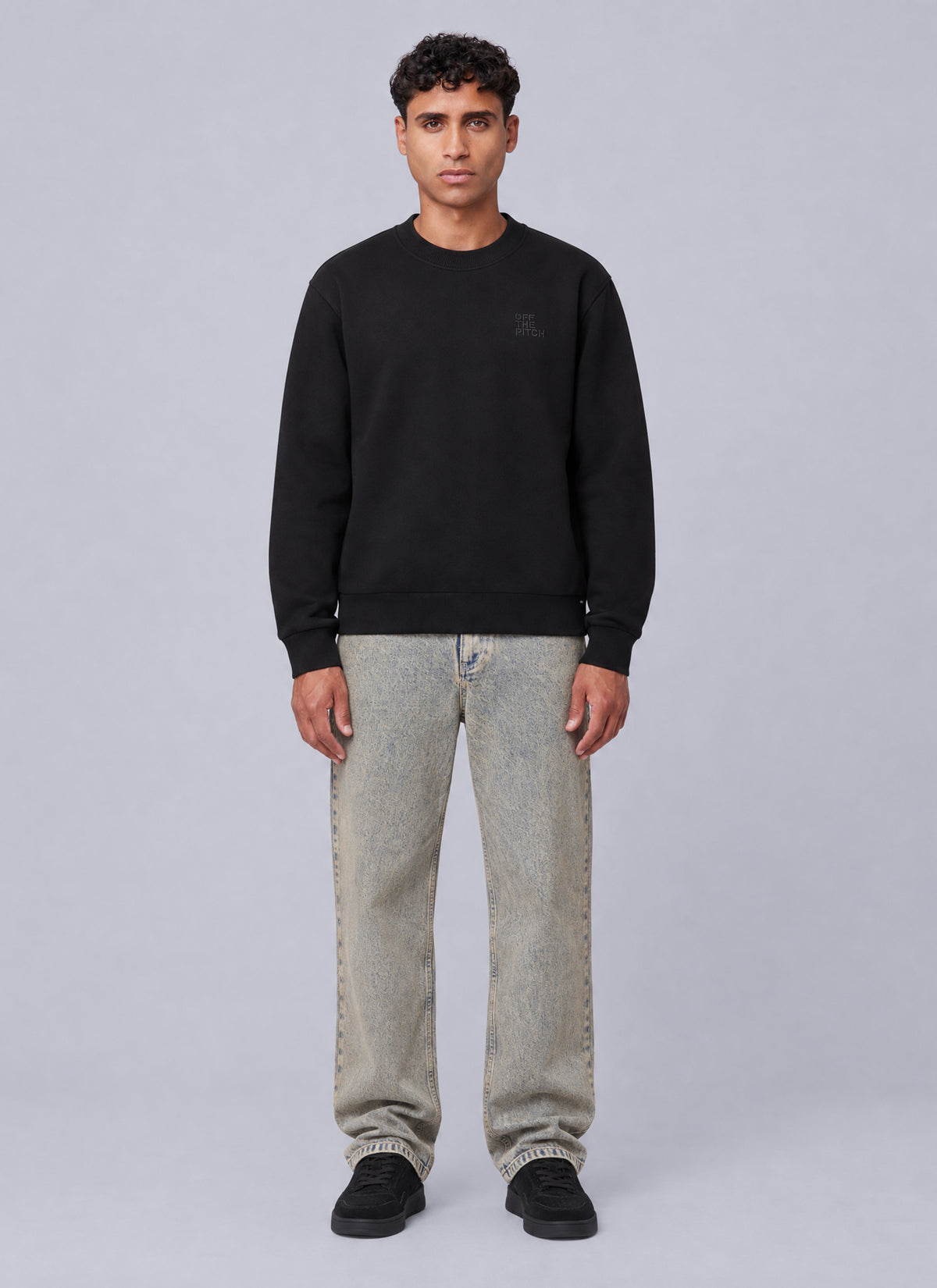 Rope Flow Crewneck | Black