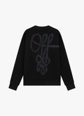 Rope Flow Crewneck | Black