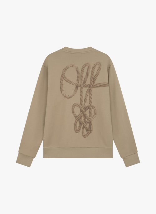 Rope Flow Crewneck | Sand