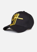 The Sage Trucker - Black / yellow - 100% Cotton | Black/White