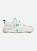 Fullstop - Soft Action Leather | White/Blue