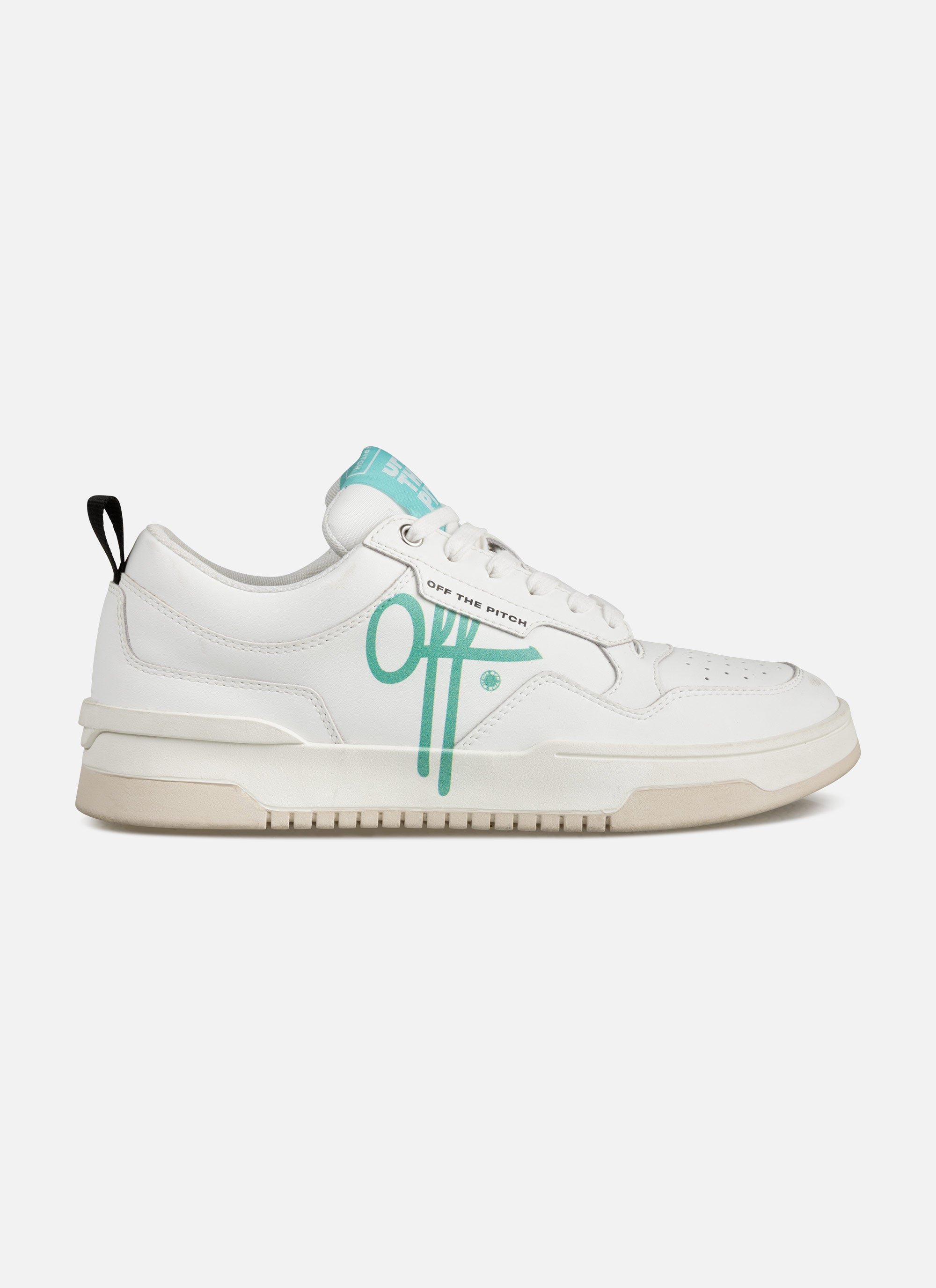 Fullstop - Soft Action Leather | White/Blue