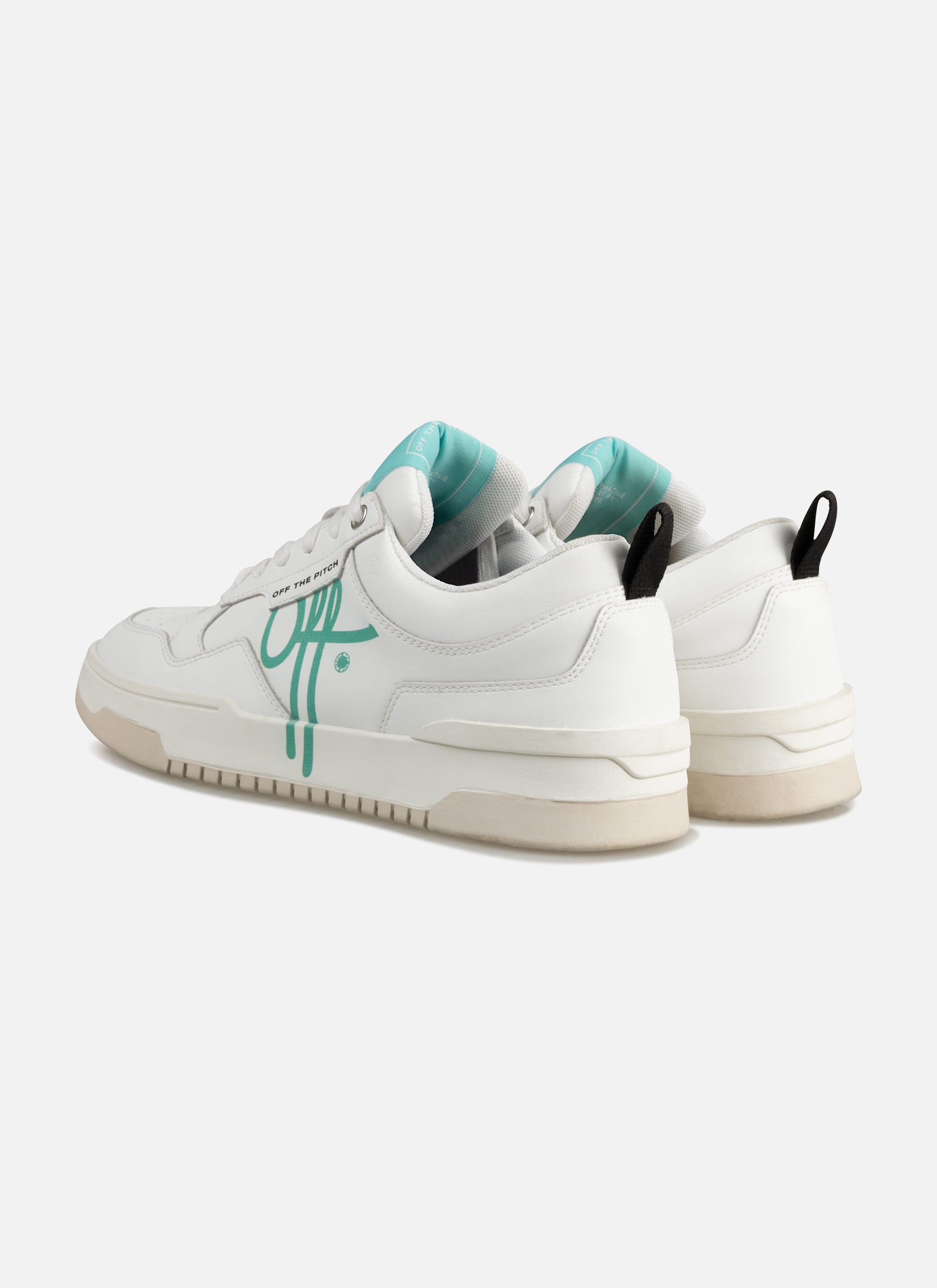 Fullstop - Soft Action Leather | White/Blue