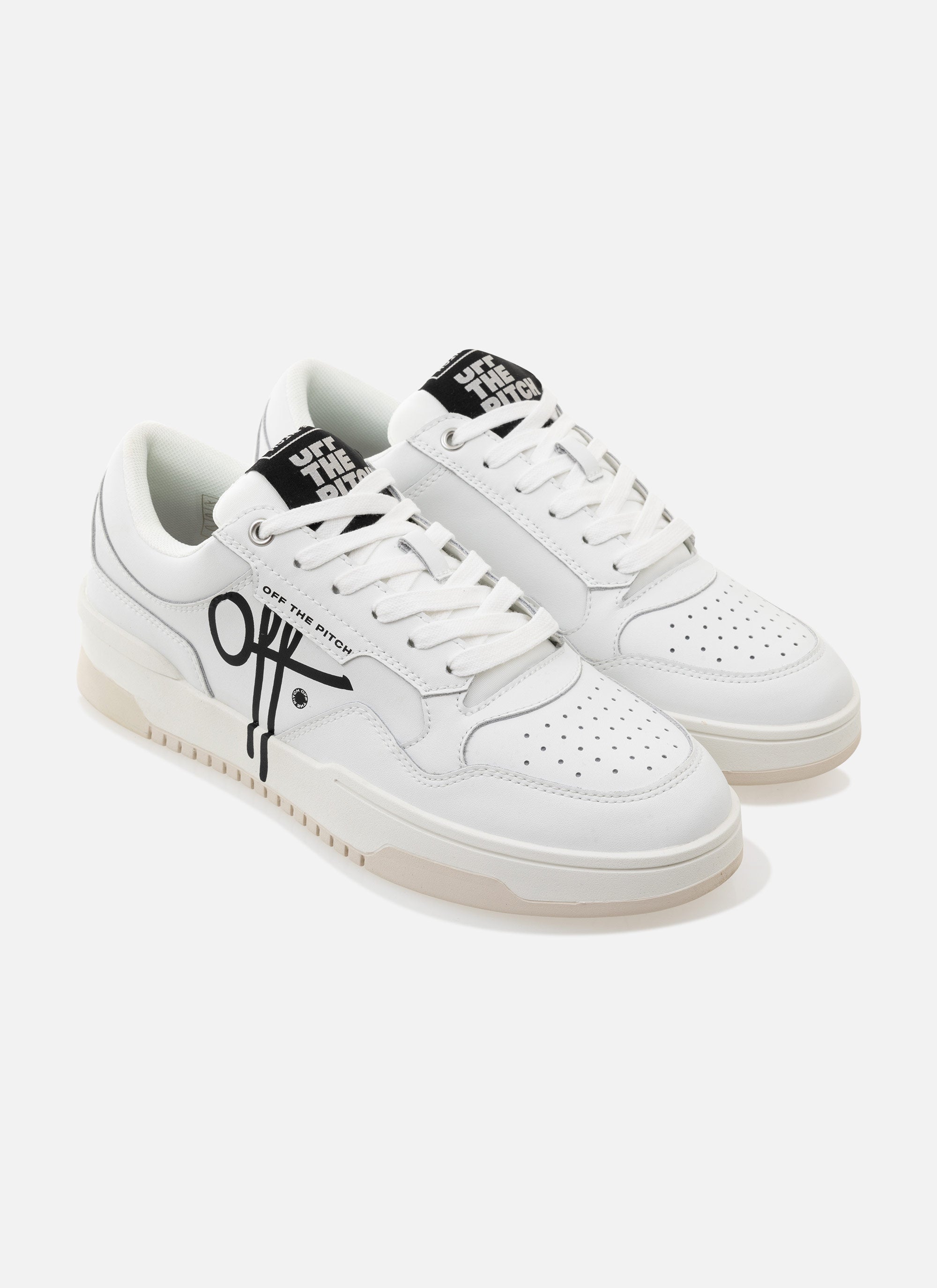 Fullstop - Soft Action Leather | White/Black