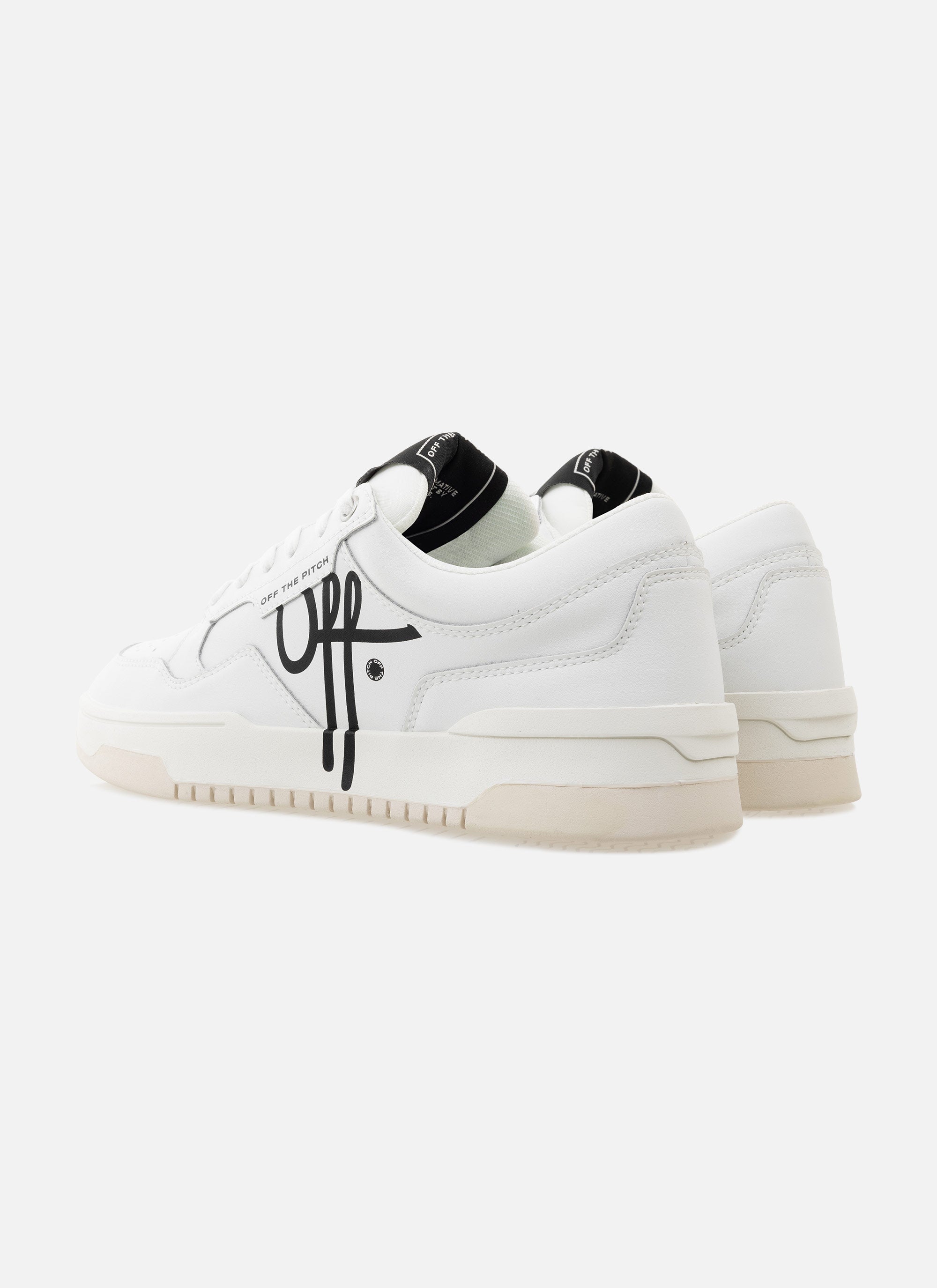 Fullstop - Soft Action Leather | White/Black