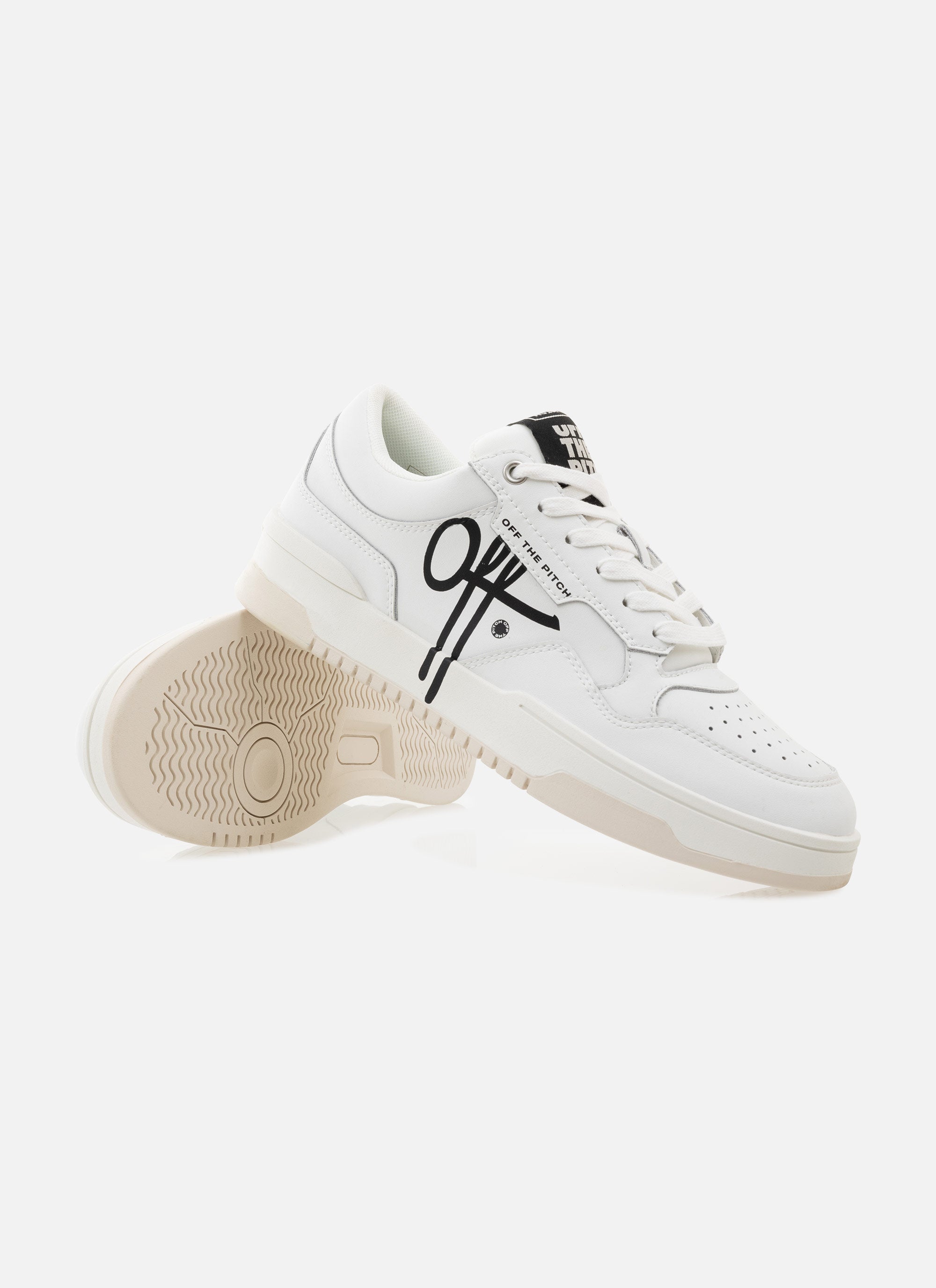 Fullstop - Soft Action Leather | White/Black