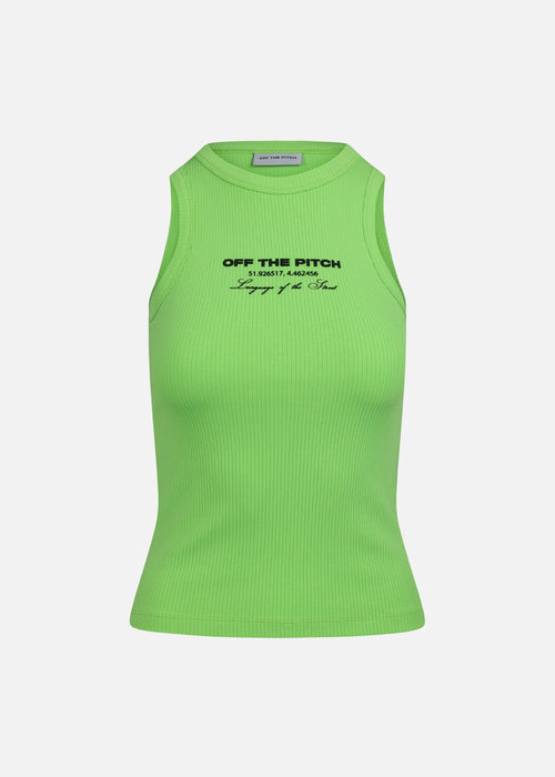 WMNS Rib Tanktop | Lime