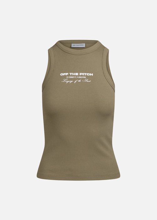 WMNS Rib Tanktop | Army