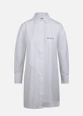 Deconstructive Oversized Shirt | White