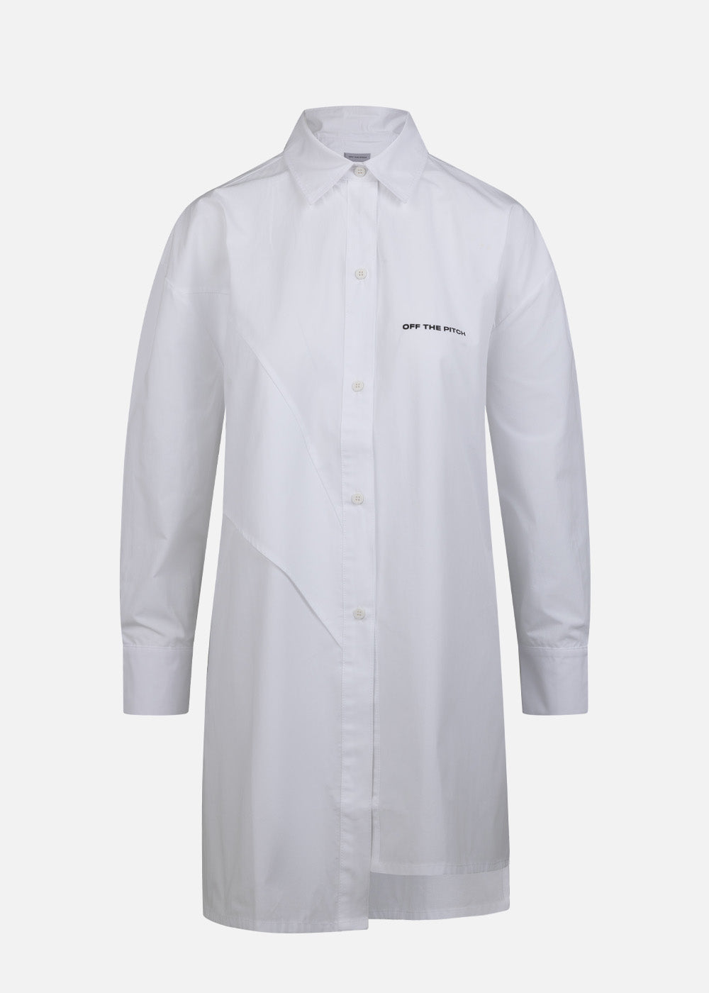Deconstructive Oversized Shirt | White