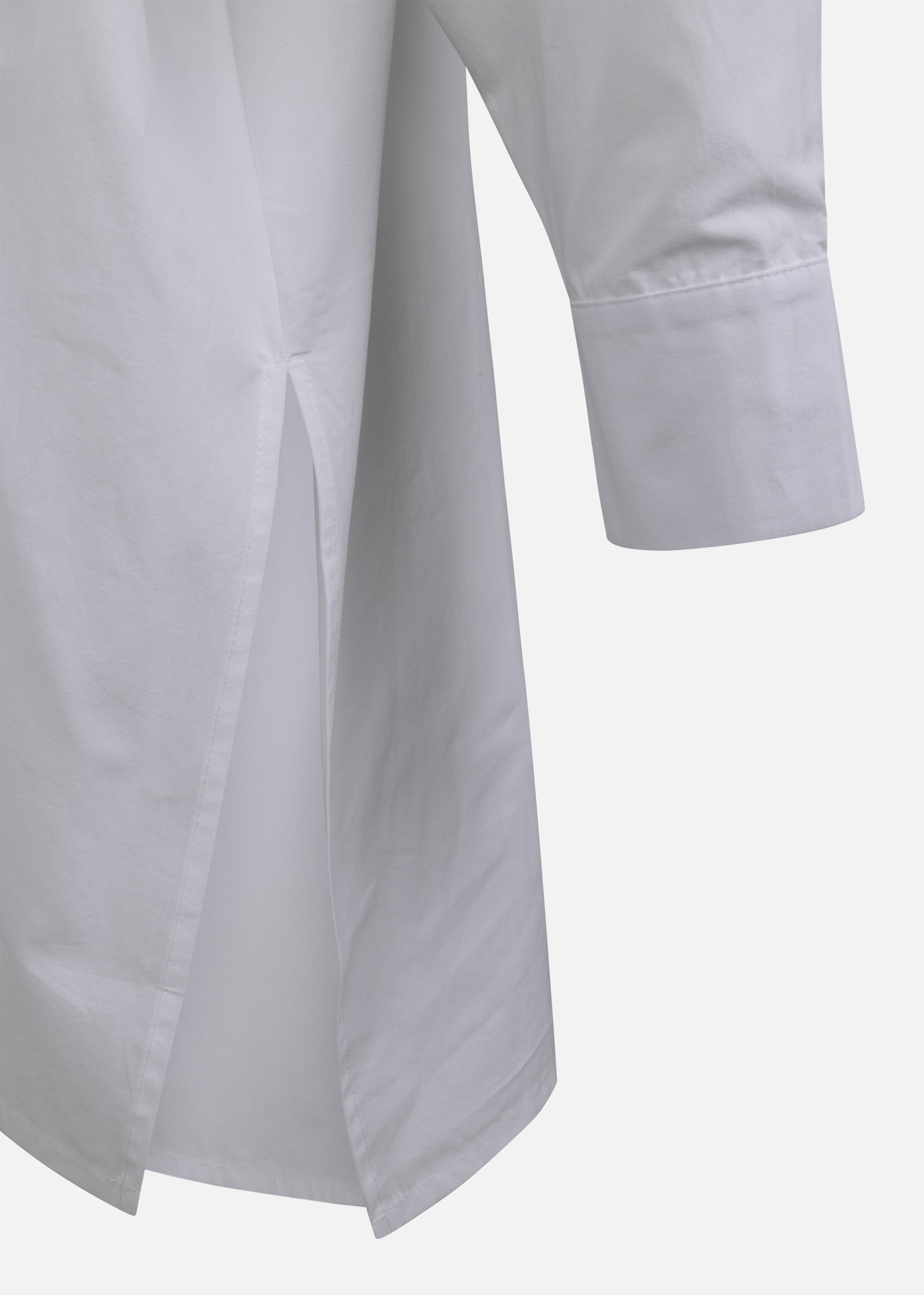 Deconstructive Oversized Shirt | White