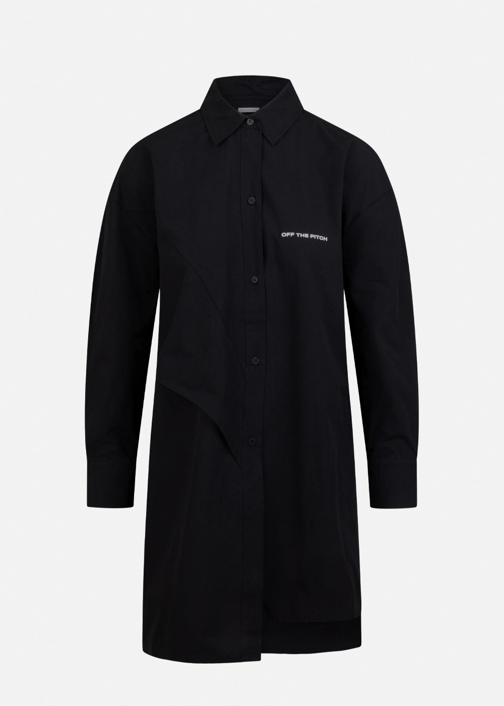 Deconstructive Oversized Shirt | Black