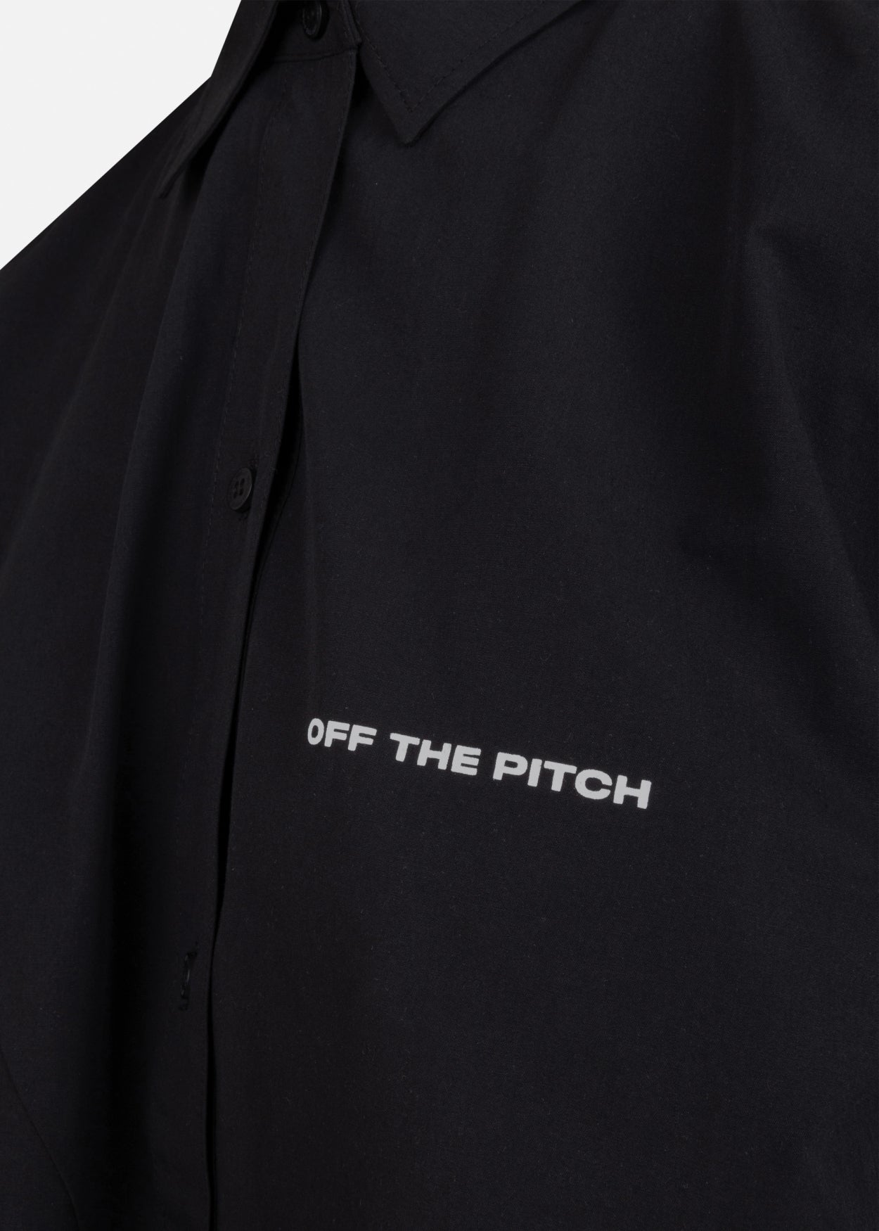 Deconstructive Oversized Shirt | Black