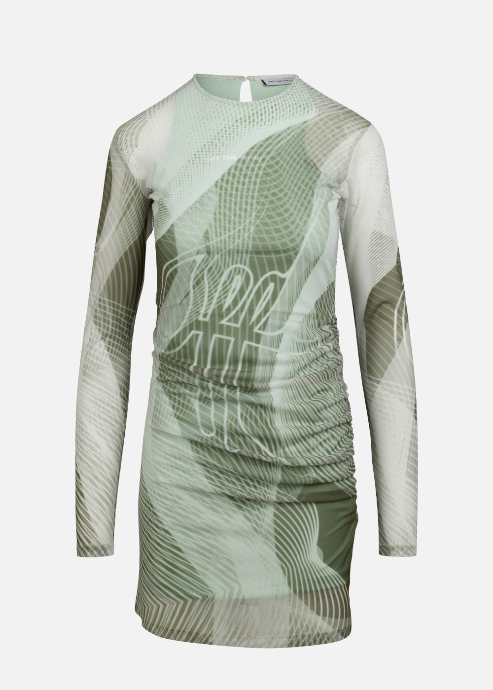 Rave Mesh Dress | Forest Green