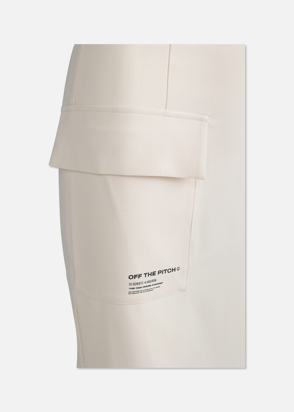 Asymmetric Smart Skirt | Off White