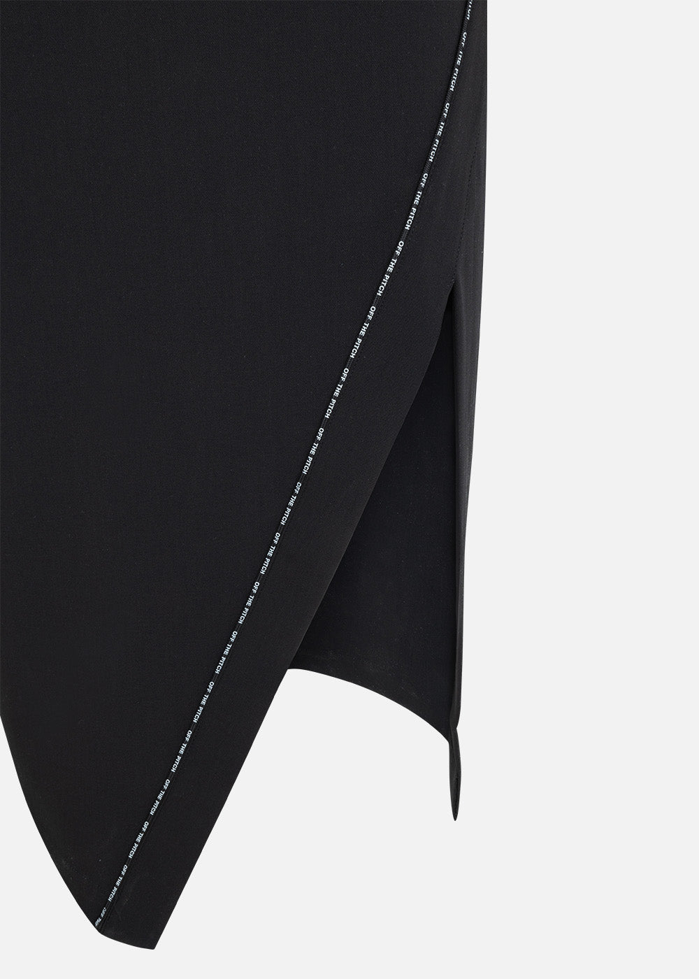 Asymmetric Smart Skirt | Black