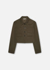 Cropped Carpenter Jacket 