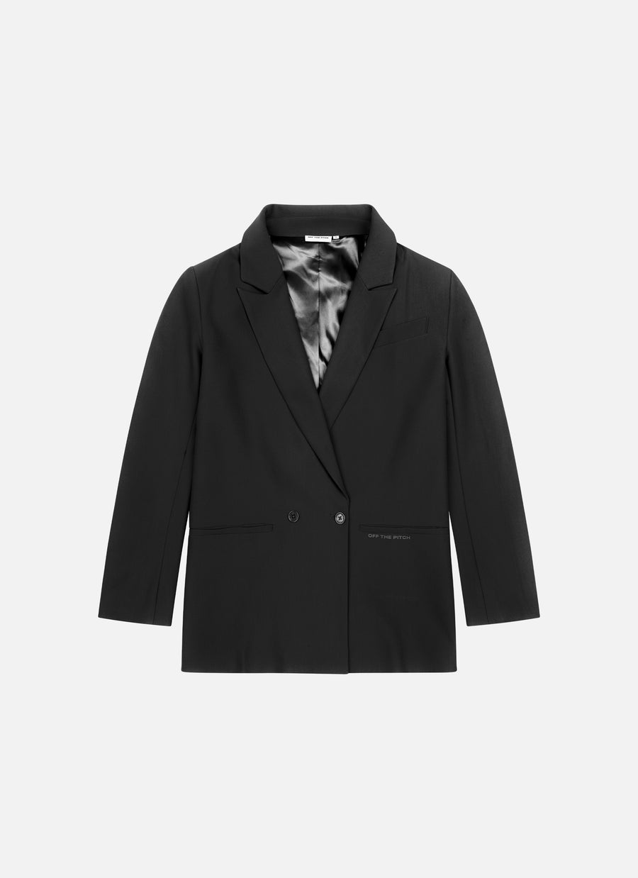 Double Breasted Scarlet Blazer 